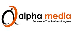 Alpha Media logo