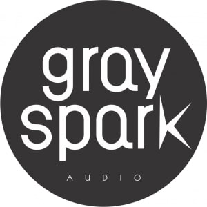 Gray Spark Audio Logo
