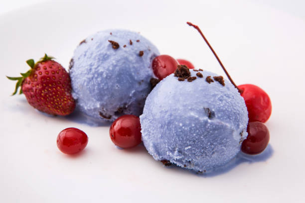 Blueberry Ice Cream Flavour Image