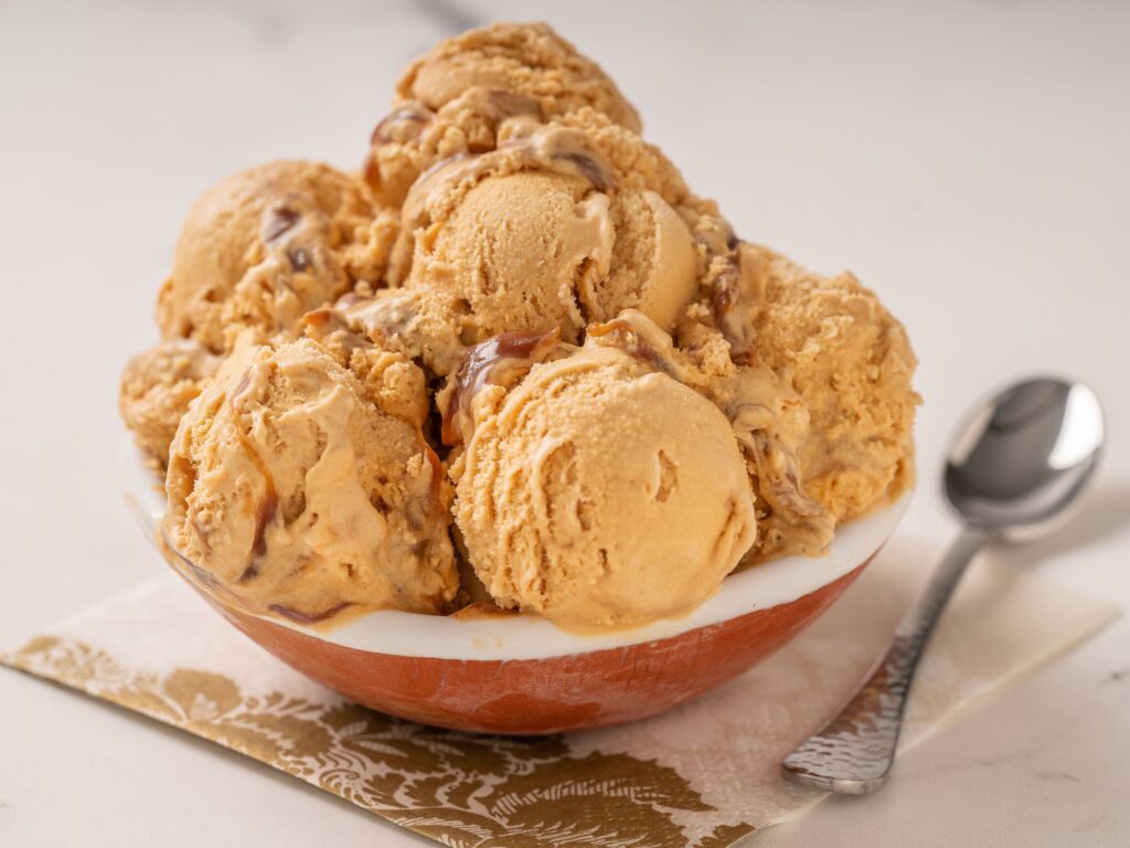 Caramel Ice Cream Flavour Image