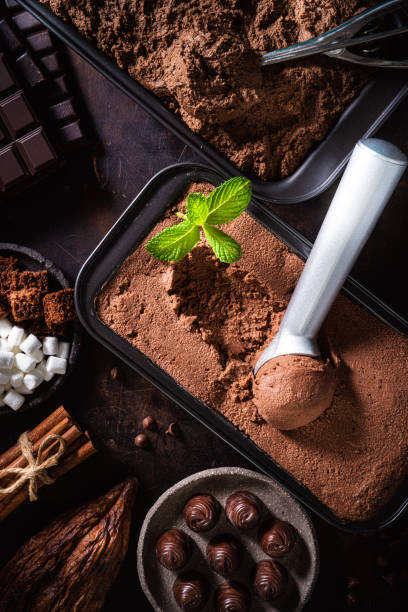 Chocolate Ice Cream Flavour Image