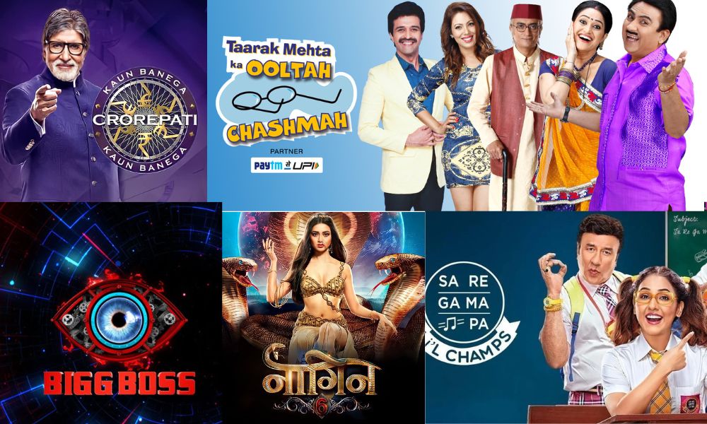 Top 20 TV Shows with Highest TRP Ratings in India