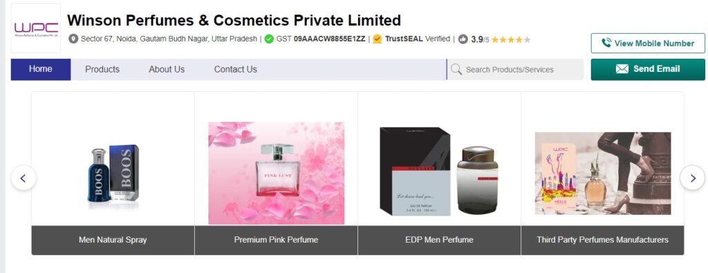 Winson Perfumes & Cosmetics Private Limited Image