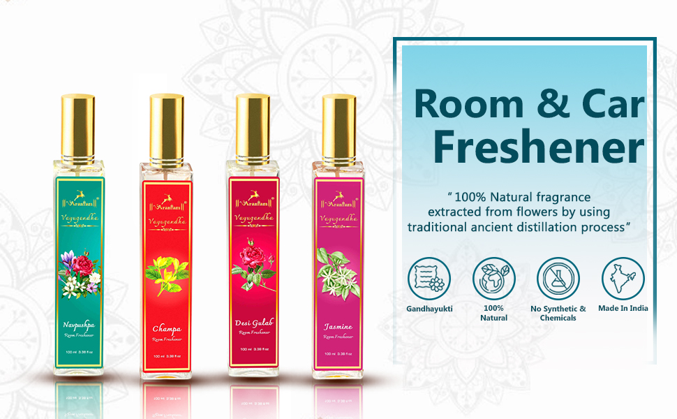 Aranyam Jasmine Car Freshener Spray Image