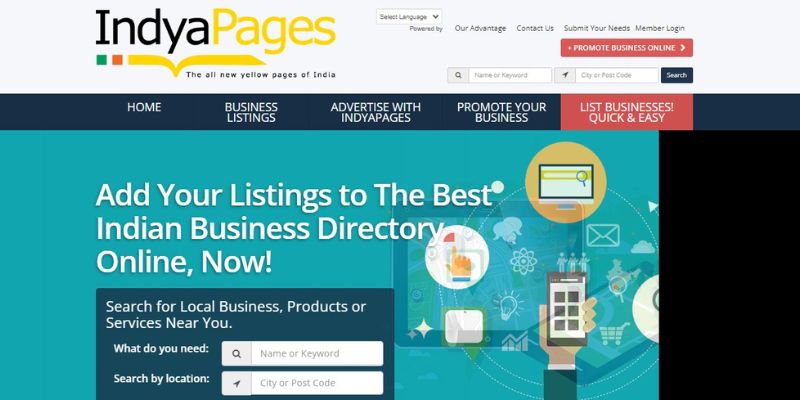 indyapages image Business Listing Sites