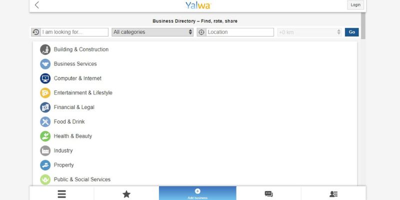 yalwa image Business Listing Sites