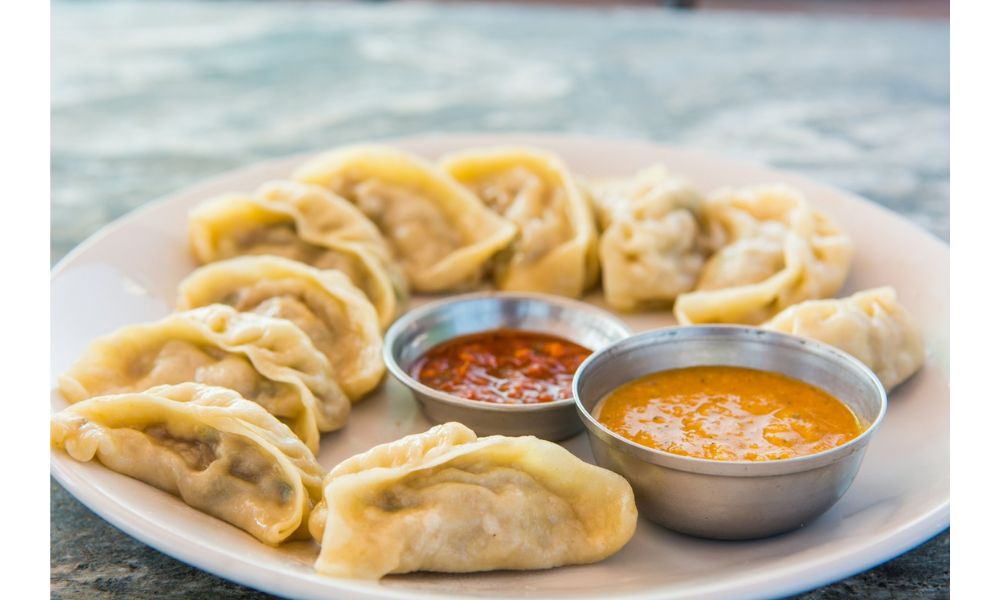 Chicken momos image