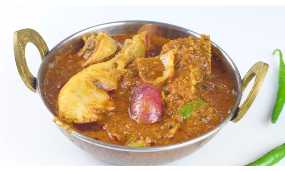 Kadai chicken image