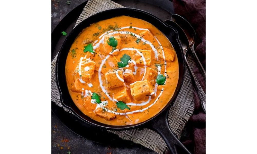 Paneer Butter Masala vegetarian foods in india